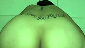 girl fucks huge rainbow dildo hard riding it to intense orgasm