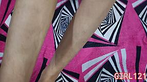 indian slut stepsister takes big cock pounding outdoors!