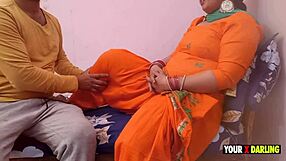 Punjabi Bhabhi Endures Non-Stop Servant Ramu Chudai
