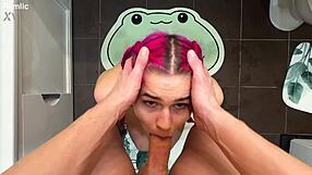 stuck wife in washing machine gets big cock doggystyle rescue from behind