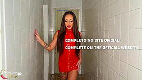 Sabrina prezotte massages sexy trans manuela's lingerie ass on mother's day