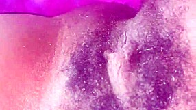 My bushy black ebony pussy throbs with pretty hairy desire and wetness