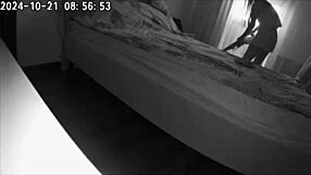 Wife Catches Husband's Housekeeper Fuck on Hidden Cam Real Cheating Proof?