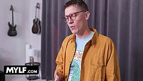 Mylf Labs Concept Sex Teacher Bree Brooks Rides Dildo in Shower