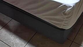 young peruvian tries sexy lingerie in lima just for quick cash