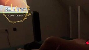 Chubby Step-Mom's Toy Play and Sloppy Blowjob