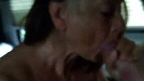 Amateur Milf Candi Annie Devours Fan Cock Swallows Huge Mouthful Cum