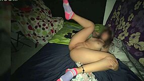 Spreading Wide for Boyfriend's Thick Mexican Cock Homemade