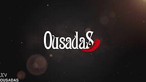 Katharine Madrid's first dp ends with deep ass creampie from Tony!