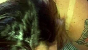 i wake up to nasty morning blowjob from latina girlfriend deepthroat cum facial sloppy