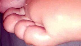 wanna lick your girlfriend's sweaty soles and toes?