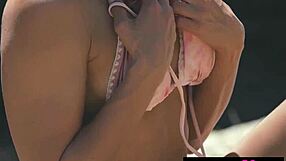 Skinny Czech Milf Anetta Keys Flashes Wet Pussy Outdoors