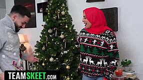 muslim slut couldn't wait, pussy craves dick this christmas
