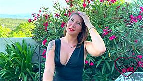 Lexie brune's big tits and ass in lingerie beg for a thick cock to fill her slutty rear