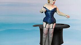 granny cosplay magician deepthroats cock like magical bbw slut