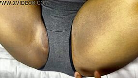 stepsister sneaks anal fuck with ex boyfriend's monster cock on bed