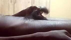 solo babe tang fingers her smooth pussy lips to intense orgasm closeup