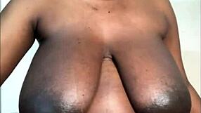 whoa my pregnant ebony neighbor rides her dildo showing off that big ass