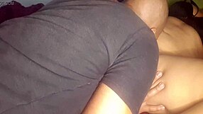 Amateur teen's smooth pussy sucked outdoors before creampie ride