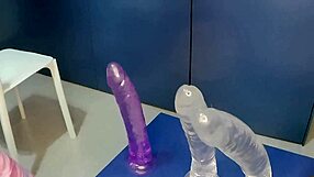 Tiny Babe Lola Spice Orgasms On Monster Plugs Dildos Huge BBC Toys Tits Shaking