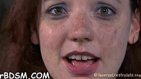 Magnificent brunette lady fingers her vagina. Waves of pleasure build inside her body.