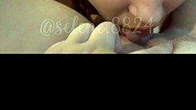 she surrendered to my bisexual fantasy as i dominated her completely in hot lesbian play