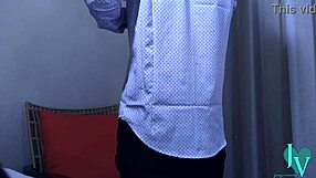 so this blonde tattooed babe with long hair gives free joi from afar