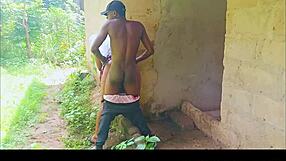 omg leaked vid of my stepbro railing this thick ebony bbw outdoors 🍆💦