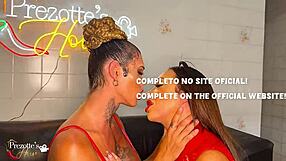 Sabrina prezotte massages sexy trans manuela's lingerie ass on mother's day