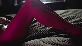 pretty young brunette gets rough creampie closeup her juicy wet small tits pussy!