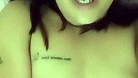 moaning mexican maid slut orgasms hard on machine while slapped in homemade fuck