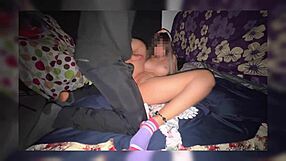 Spreading Wide for Boyfriend's Thick Mexican Cock Homemade