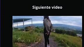 Hubby's best friend bends me over in public park for deep creampie fuck