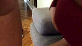 Casada safada flashes tits ass shakes for boss video exposed online with husband watching