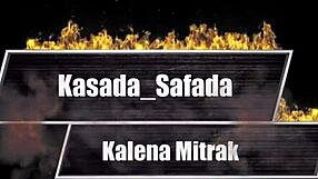 kalena mitrak takes cock while fan jerks off nearby