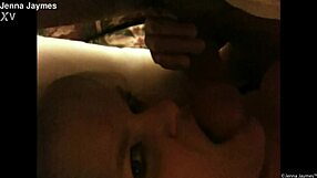 jenna jaymes deepthroats big cock quickie to reclaim job in steamy housewife shorts