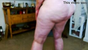 Shaking My Big Juicy Mature Ass And Hairy Beaver For Jordan