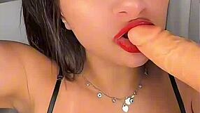 Thick fit babe squirts hard gripping her wristwatch in orgasm frenzy