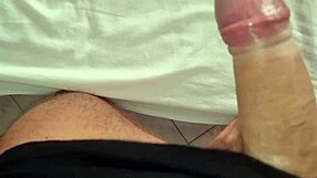 Intense Fast Amateur Solo Jerk-Off Bursts Huge Powerful Cumshot Load