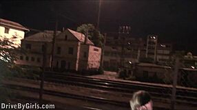 Alexis Crystal Blowjobs Random Guys' Cocks From Car Window Publicly