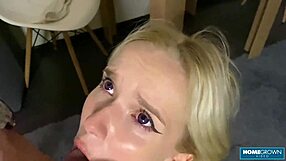 i get my tight teen pussy wrecked by lover's monster cock