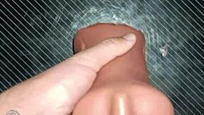 Lipsy delivers intense anal pounding and toy suck from ass to mouth