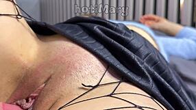 wanna see me rip clothes fuck milf mommy pussy closeup creampie drip?