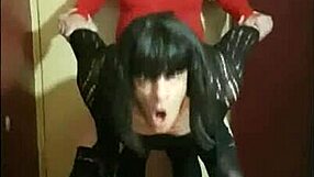 Wow! Crossdresser Gobbles Ass-to-Mouth Loads Collection Part 3