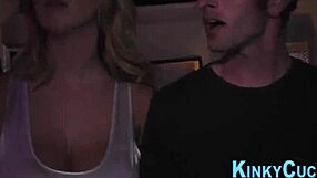 Cuckolding Slut Takes Monster Cocks in Gangbang Facial