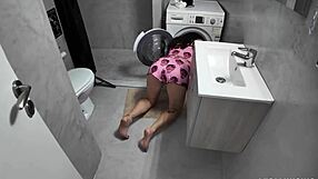 hey stepson i'm stuck in the laundry help me out quick wet pussy mommy