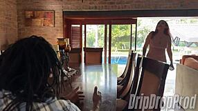 Jealous Bitches Fight Over Big Black Cock Creampie In Dirty Interracial Bareback Frenzy!