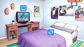 Trainer Alexis Forces Crossdressing Guy into Strapon Femdom Game