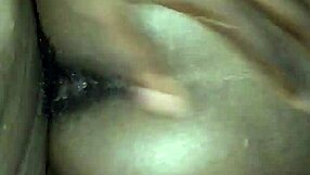 Chocolate Cock Slides Deep into Her Dripping Wet Chocolate Pussy