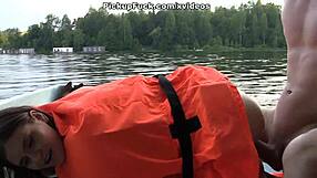 wanna join three guys fucking this picked-up tattooed slut on a boat for creampie cash?